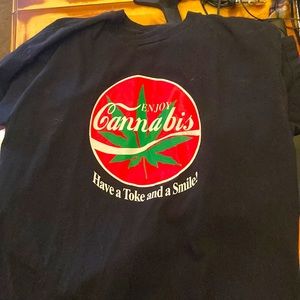Enjoy cannabis t-shirt